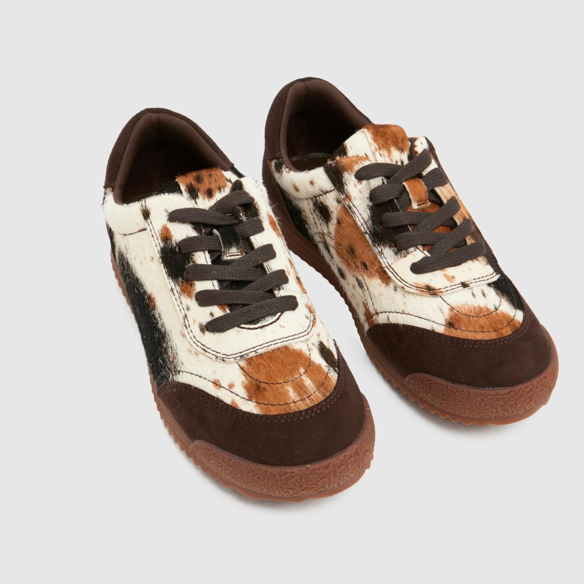 schuh Margot Leather Gum Sole Girls Youth in Beige & Brown | Schuh Ireland