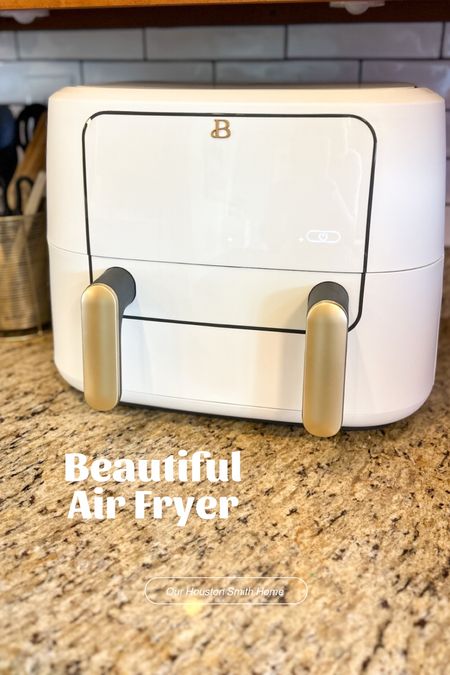 I told y’all I would update after I had used this air fryer for a while. I’m happy to report that it’s as good as it is beautiful! 🤩 I love the large size and the fact that you can cook on two different temps for each side or open it up for one big basket! #kitchenappliances #beautifulkitchen #airfryer

#LTKFind #LTKhome #LTKover40