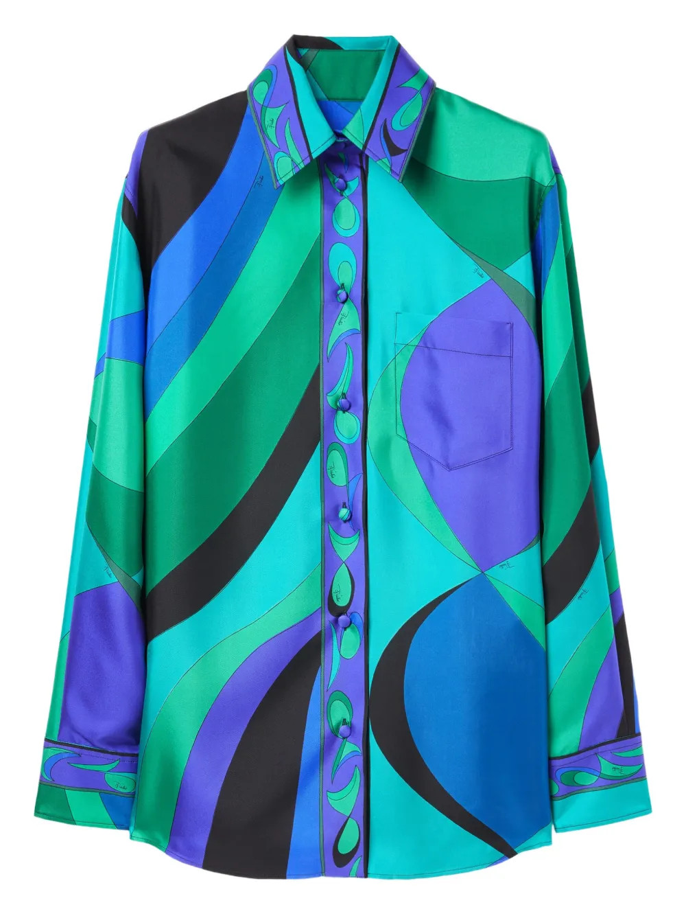 Pesci-print shirt | Farfetch Global