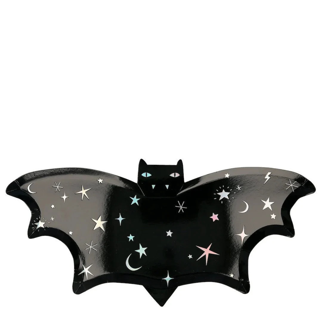 Sparkle Bat Plates - Etsy | Etsy (US)
