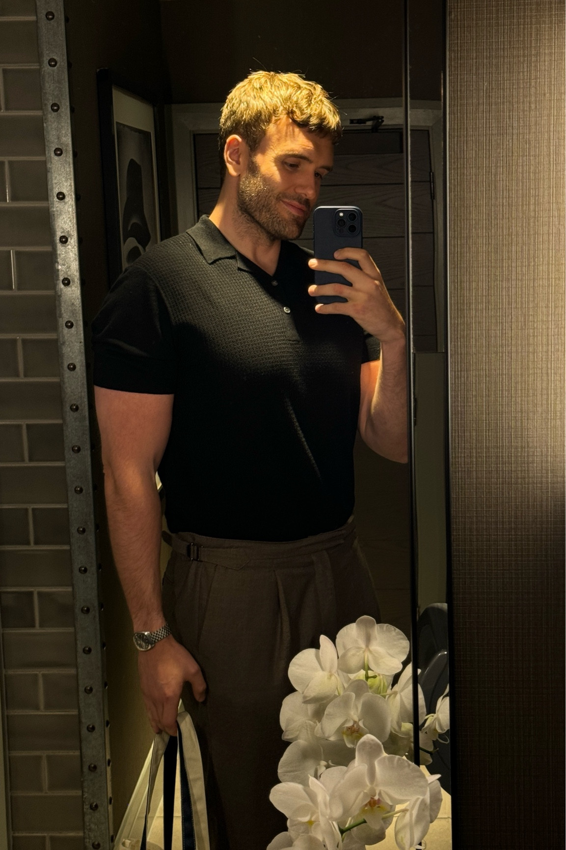 River island, Marks and spencer, summer outfits, black polo shirt, knit polo shirt, grey trousers, men’s outfits, men’s fashion, knitted shirt, outfit ideas 

#LTKsummer #LTKeurope #LTKstyletip