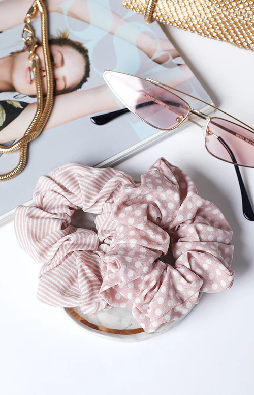 Eclat Whirlwind Scrunchy Pink 2 Pack | Beginning Boutique (AU)