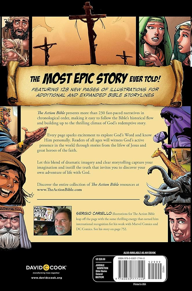 The Action Bible: God's Redemptive Story (Action Bible Series) | Amazon (US)