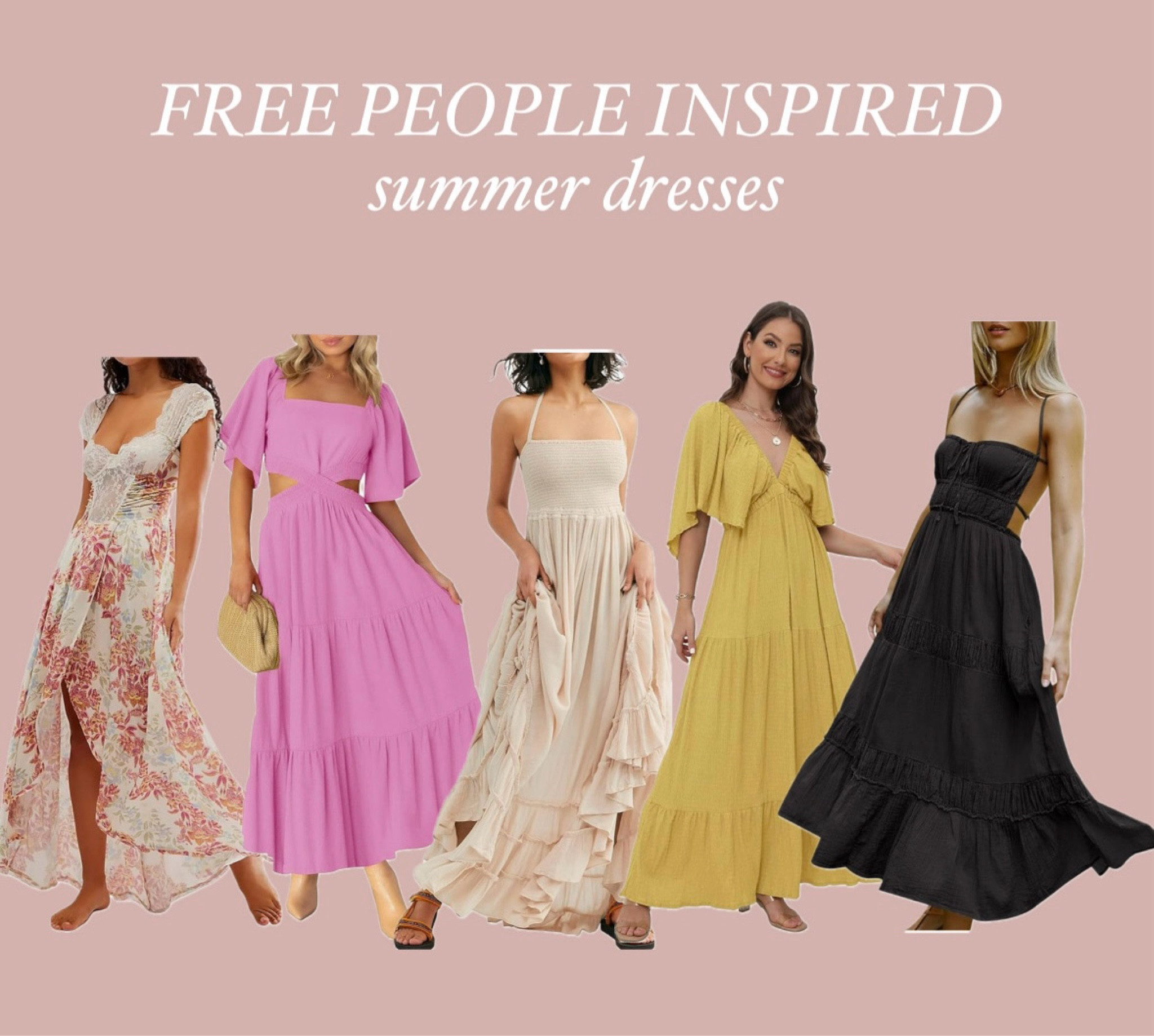 Spring and summer are finally here so here are some of my favorite Amazon dupes for my Free People faves 

#LTKstyletip #LTKfindsunder50 #LTKsalealert