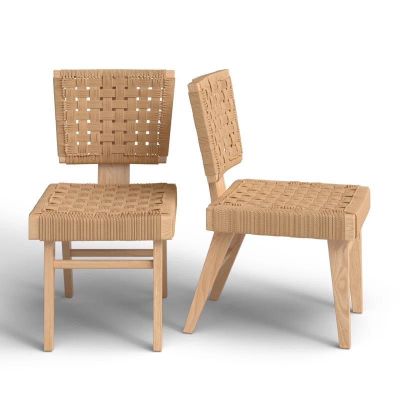 Alfie Woven Dining Chair (Set of 2) | Wayfair North America