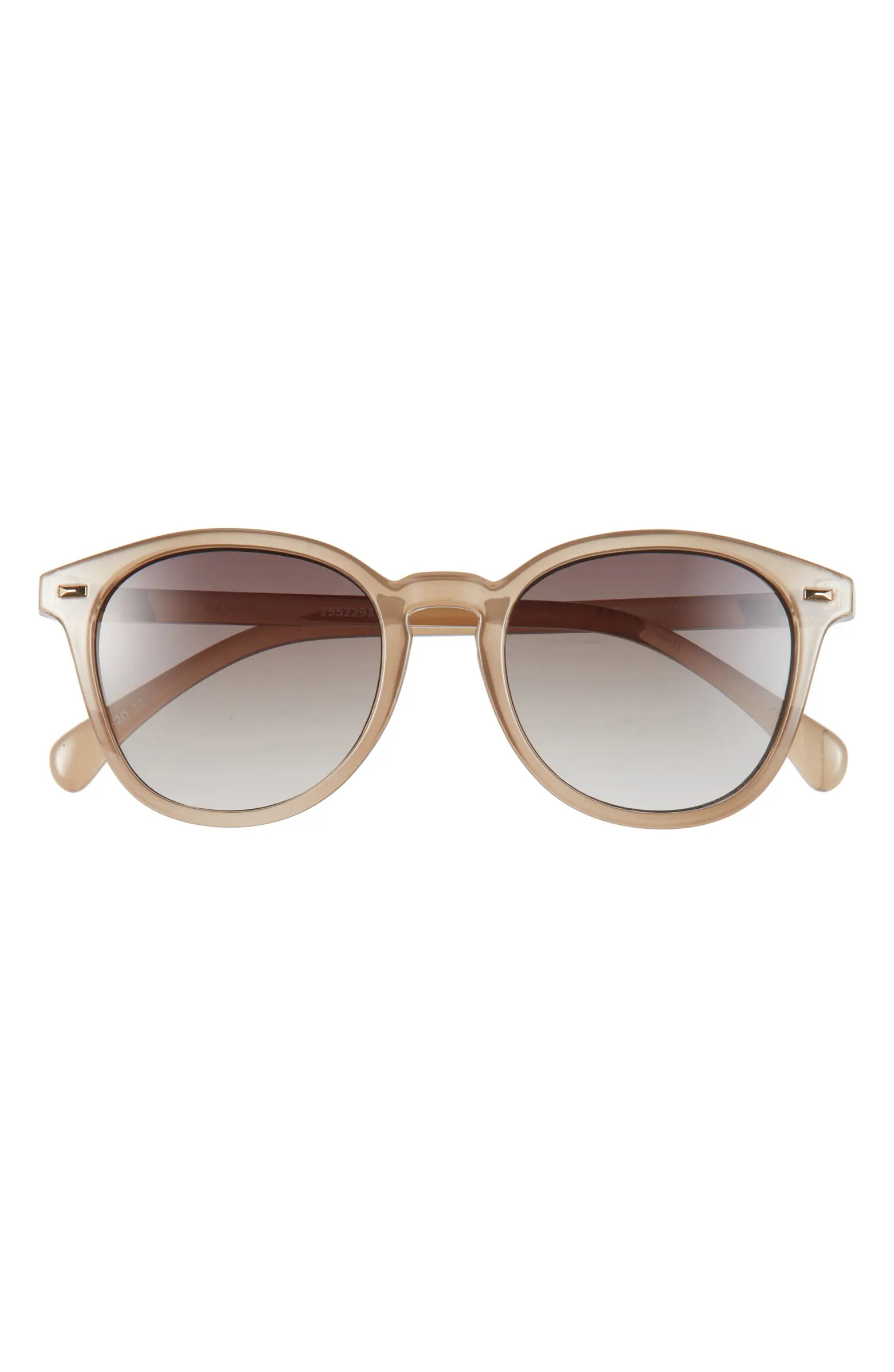 Le Specs Bandwagon 51mm Gradient Round Sunglasses | Nordstrom | Nordstrom