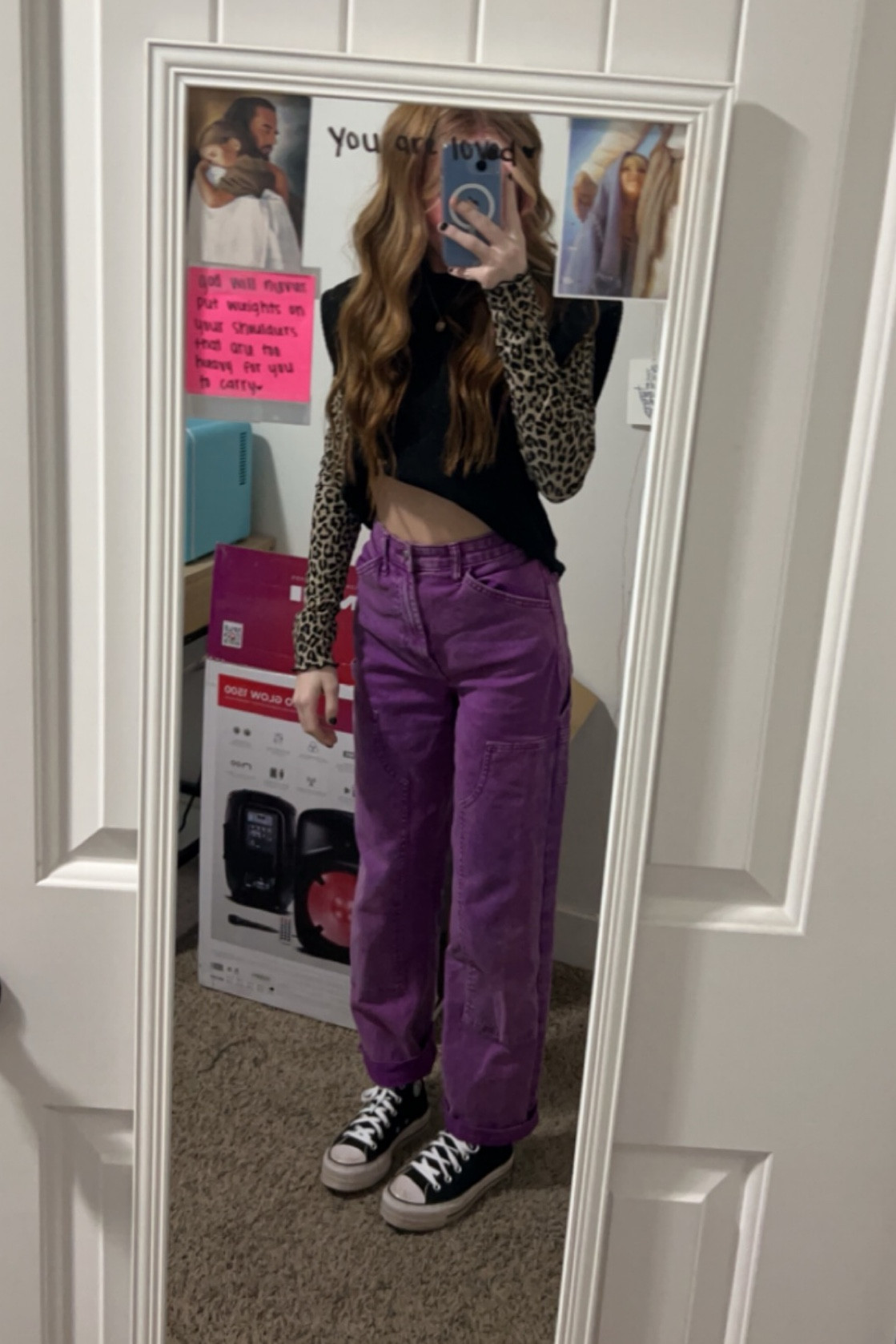 i can’t find the links for the pants and the cheetah long sleeve! however, the pants are from target and the cheetah long sleeve is from forever 21!

#LTKU
