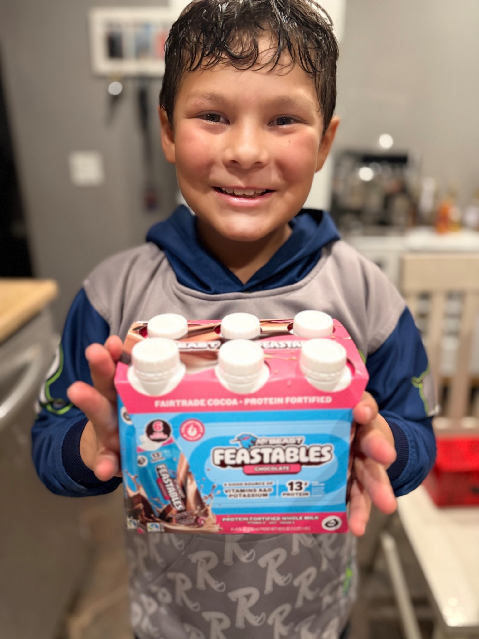 When your kid is obsessed with Mr. Beast! Feastables Protein shakes are a must! 

#LTKKids #LTKfitnessgoals #LTKfoodie