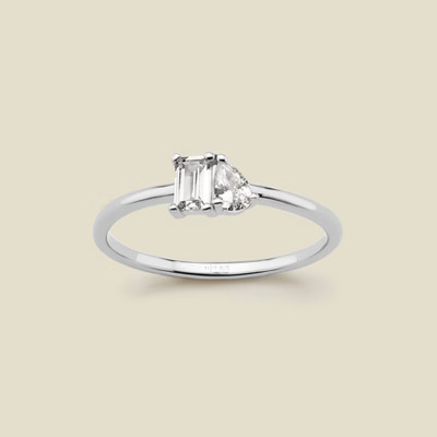 Made By Mary | Toi et Moi Ring Silver 8 | Target