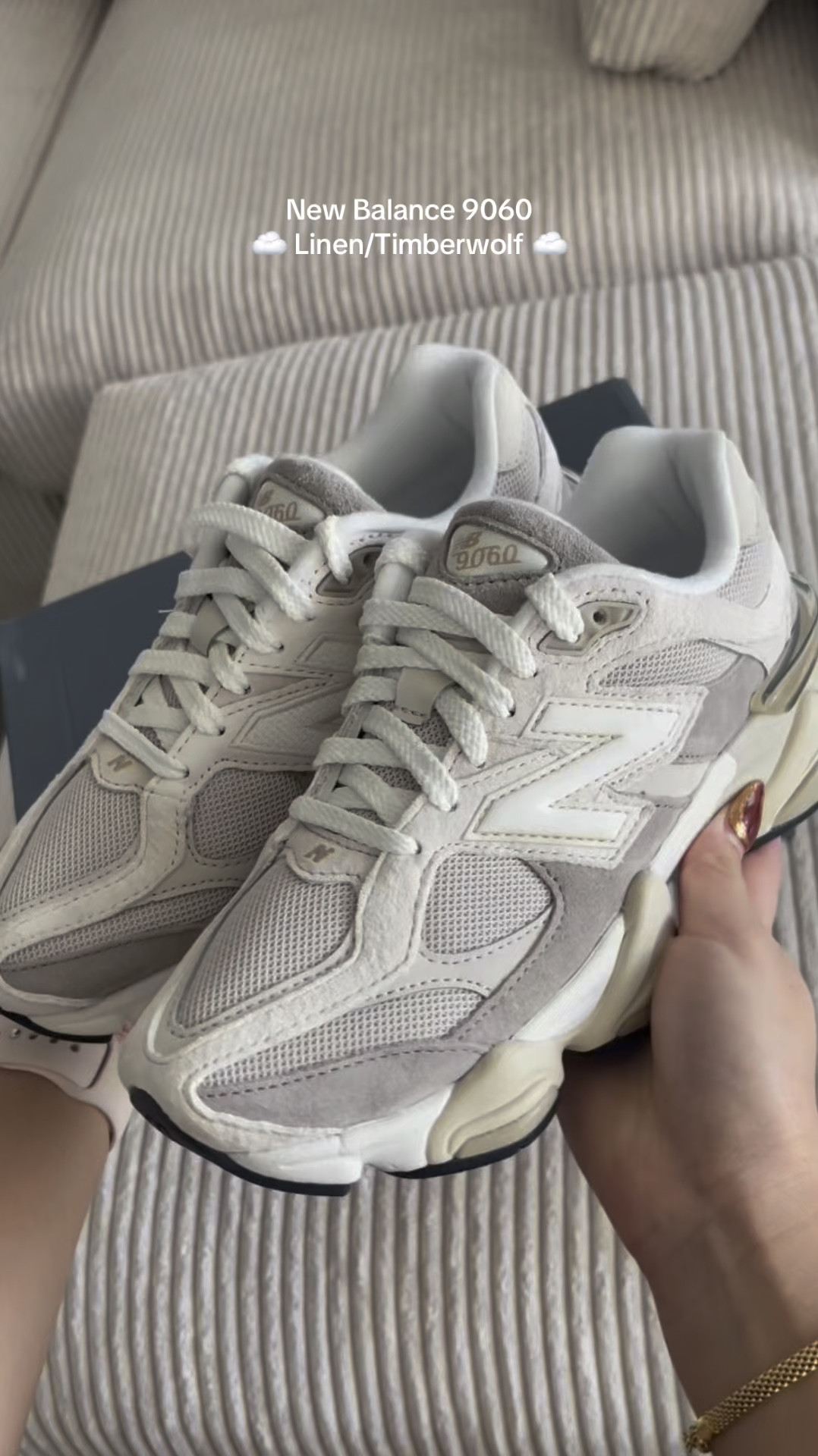 The most perfect neutral beige colorway IMO! 🤍☁️

New balance 9060 linen/timberwolf U9060JBC, gym sneaker for women, comfy casual sneakers for women, comfortable stylish trendy neutral lifestyle sneakers, what’s on my feet 

#LTKFitness #LTKWatchNow #LTKActive