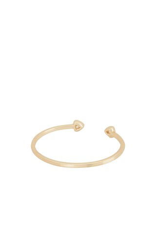 Kendra Scott Arden Cuff Bracelet in Gold, White, & Crystal from Revolve.com | Revolve Clothing (Global)