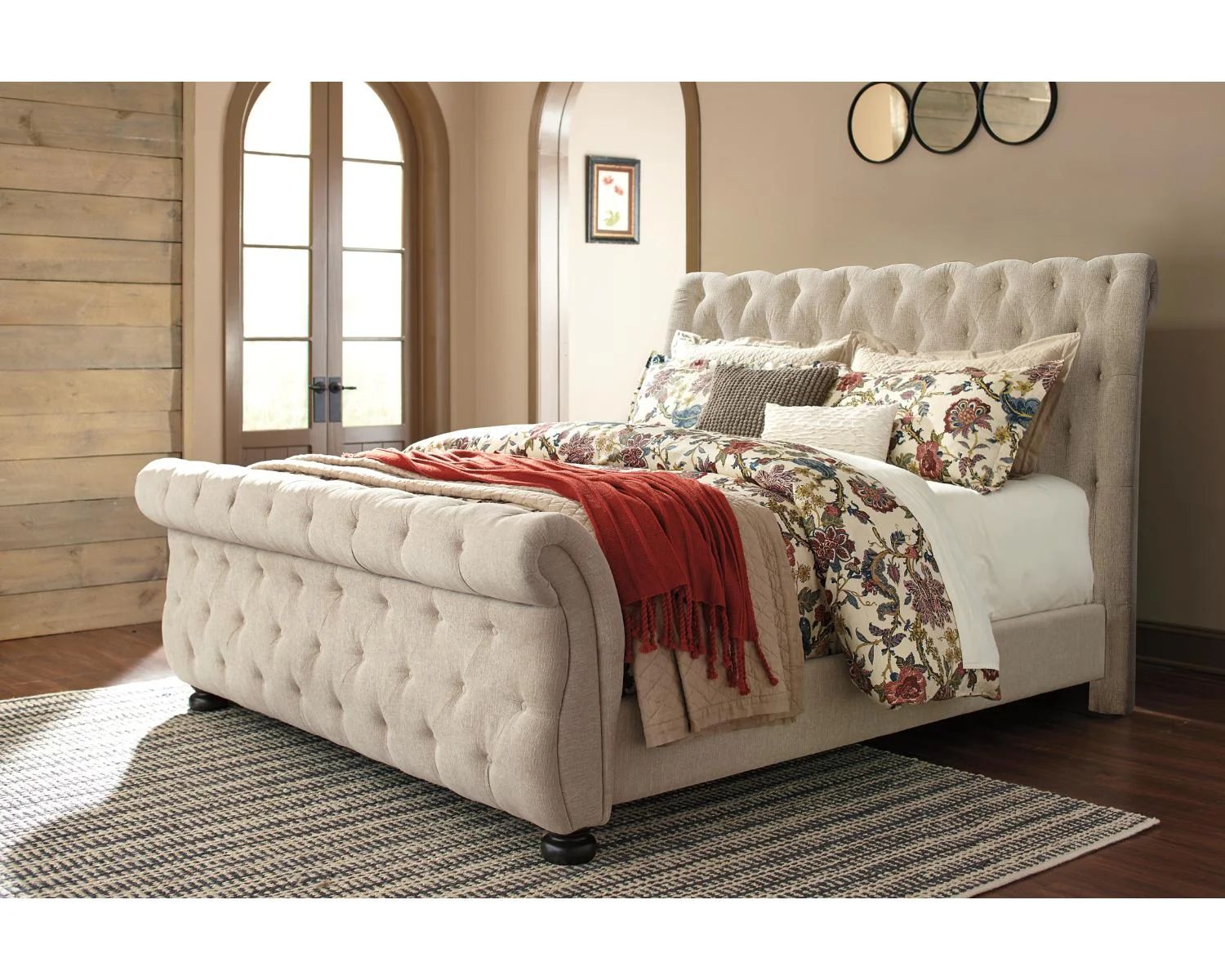 Ballwin Upholstered Sleigh Bed | Wayfair North America