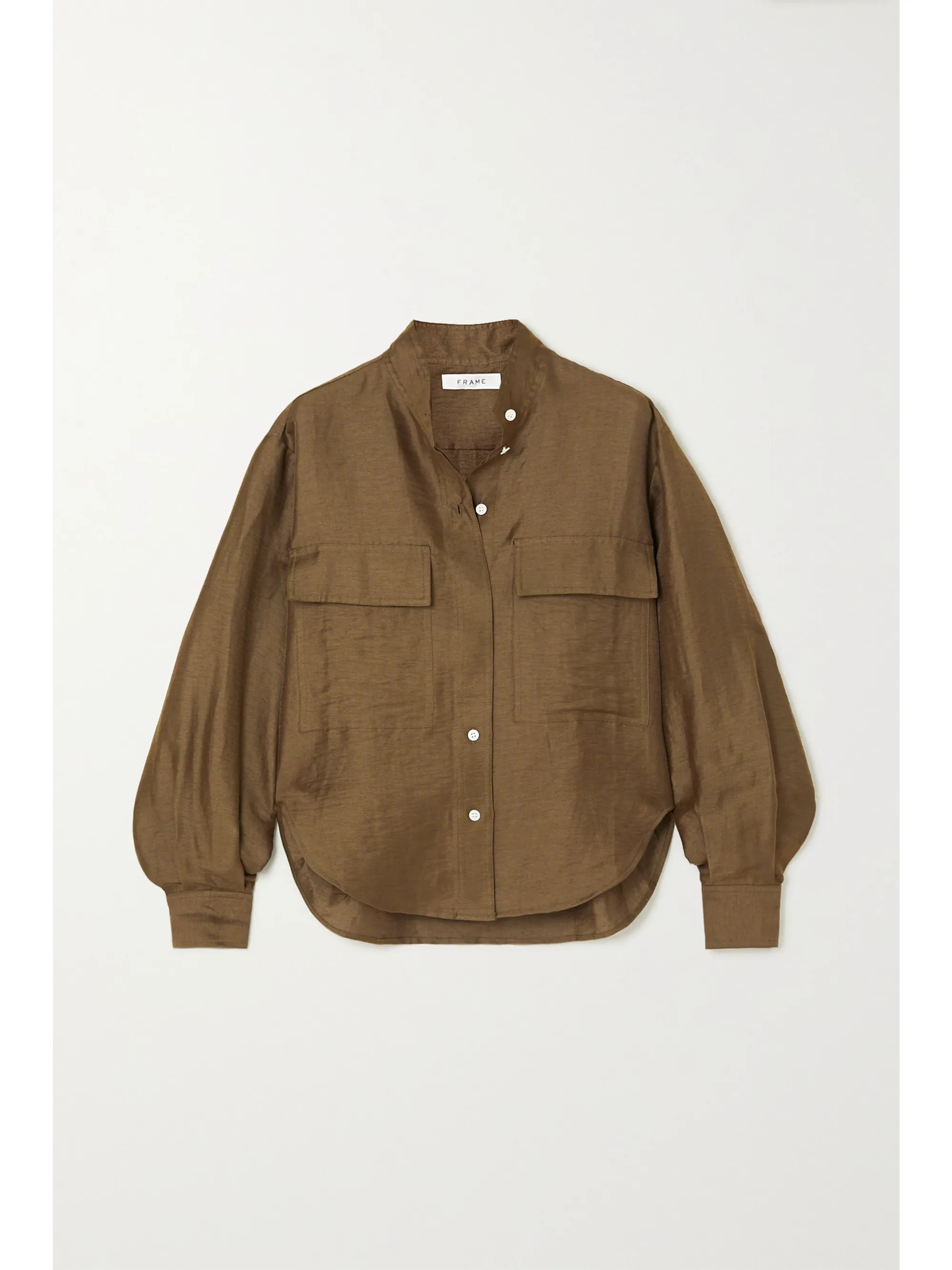 Safari linen-blend shirt | NET-A-PORTER (US)