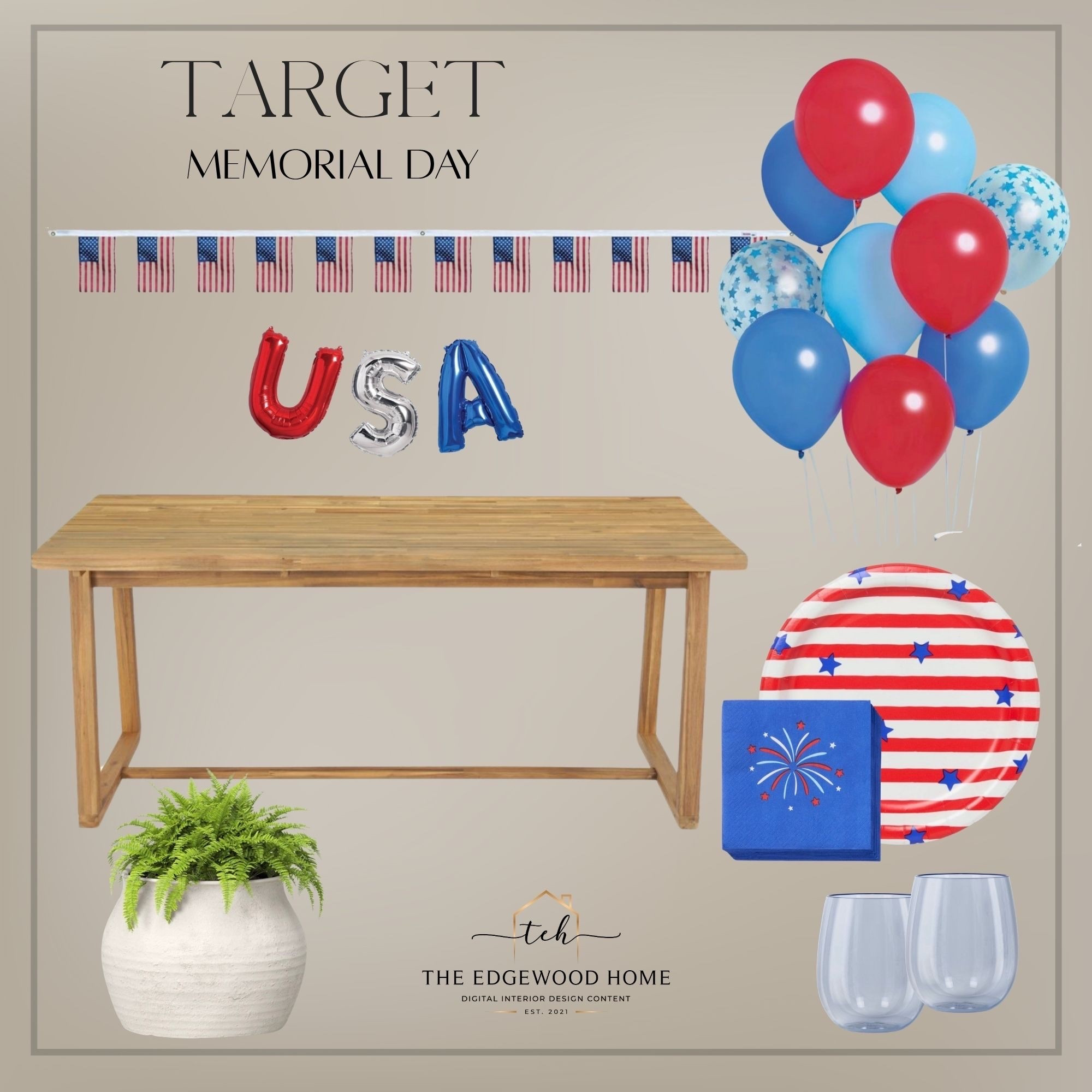 Memorial Day party setup

#LTKHome #LTKSaleAlert