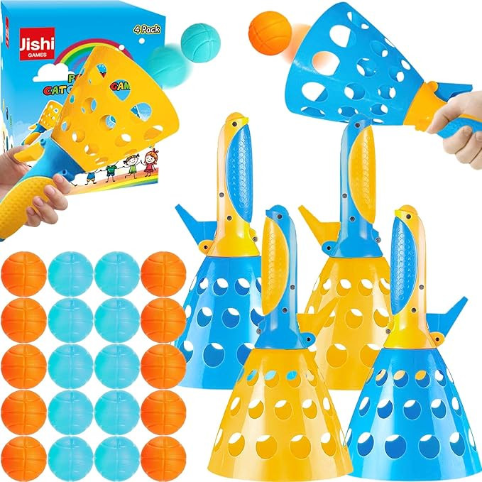 Pop-Pass-Catch Ball Game Outdoor Toys for Kids Games, Pool Beach Toys for Toddler Boys, Indoor Ou... | Amazon (US)