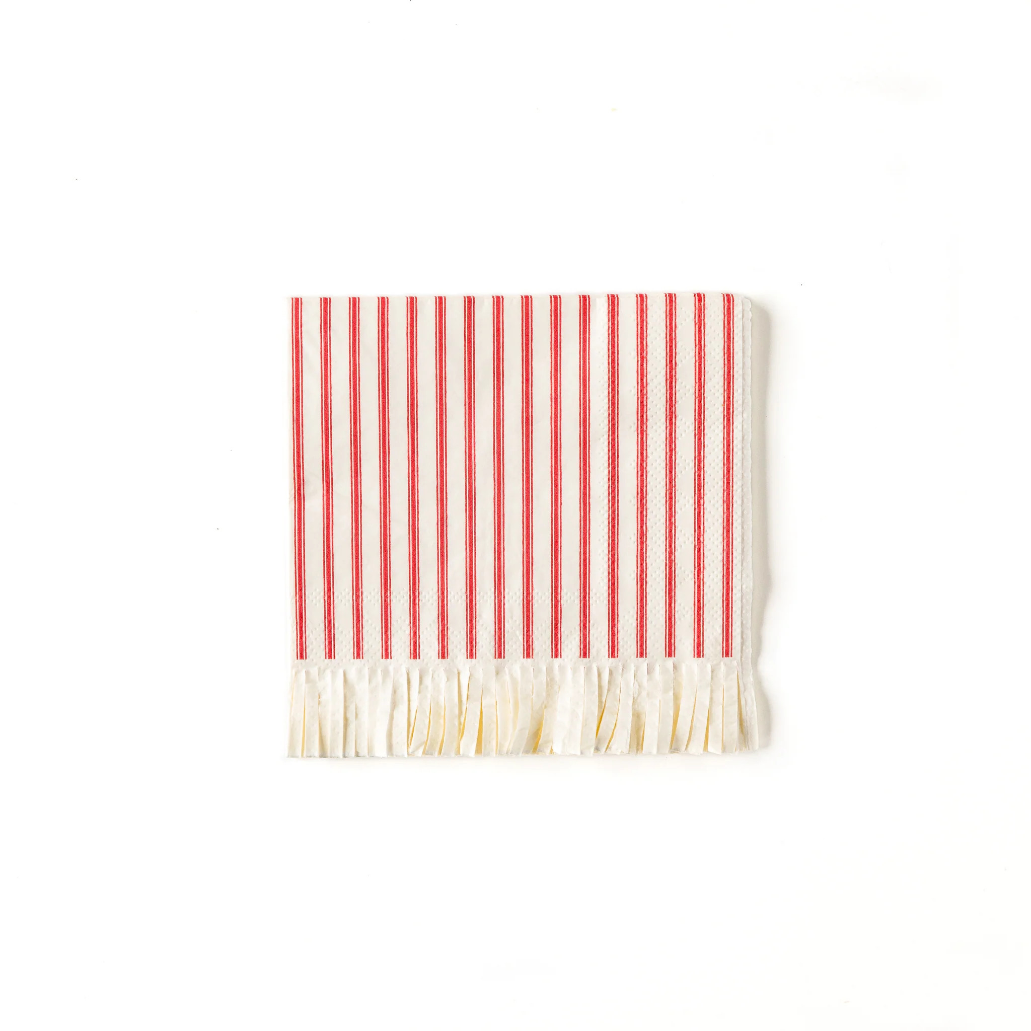 Believe Fringed Cocktail Napkin | My Mind's Eye