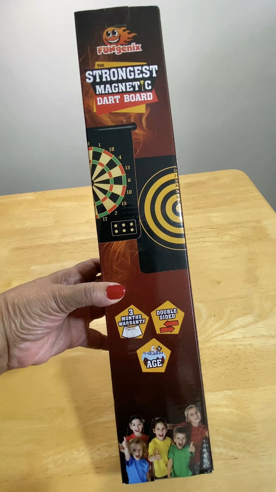 Have Family Fun on Game Night!

This magnetic dart board is such a cool gift for kids 🎯 They can play safely with the magnetic darts and parents don't need to worry about getting holes in the walls like they would with a regular dart board. 

Toddlers, teens and adults can all play together with this double sided game board. When the weather is nice, you can even take this game outdoors and hang it on a tree, fence or where ever you have the space.

It's a cool game to have on hand for small parties too.

Do you think anyone you know will enjoy playing with this set? 

 

#LTKGiftGuide #LTKHoliday #LTKKids