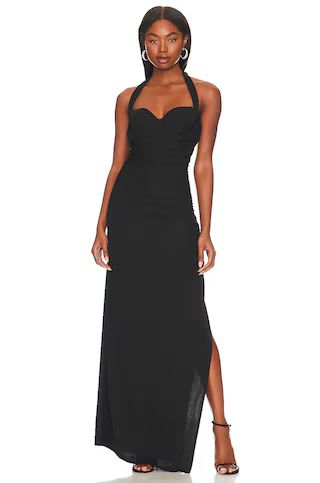 Naima Ruched Maxi Dress
                    
                    LPA | Revolve Clothing (Global)