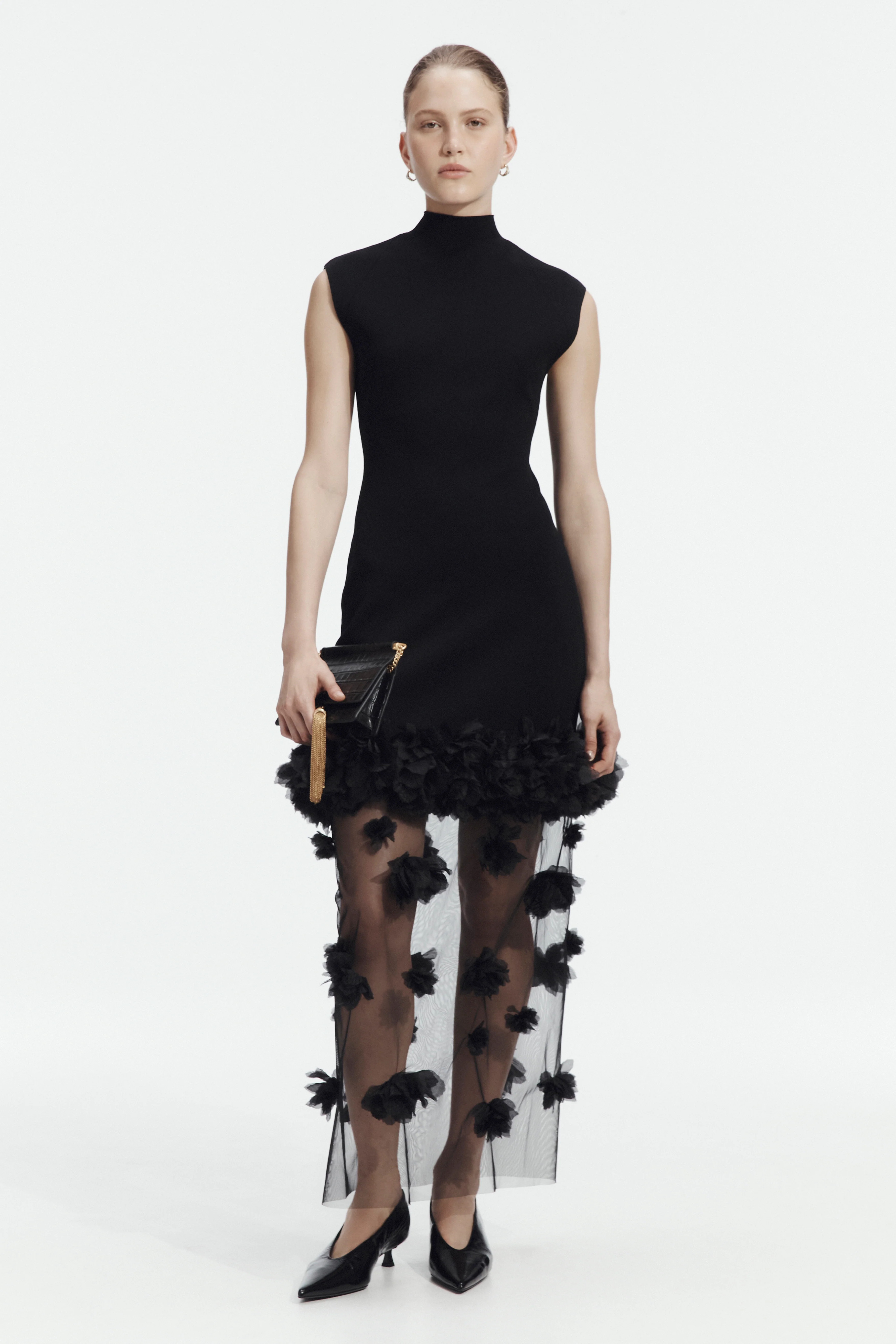 Fleura Knit Midi Dress | aje. (Australia)