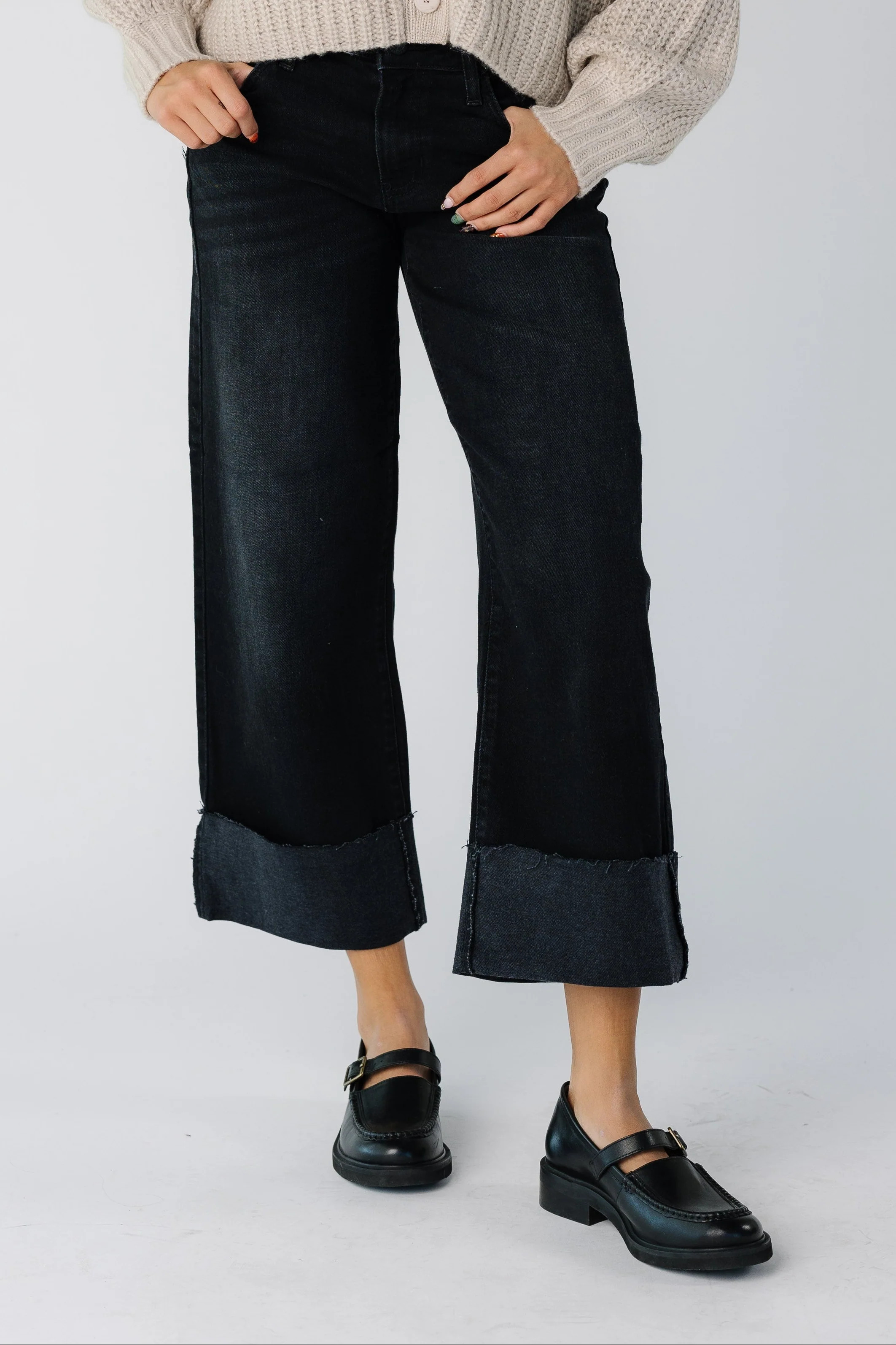 The Scissor Cut Cuffed Slim Wide Pant | Called To Surf