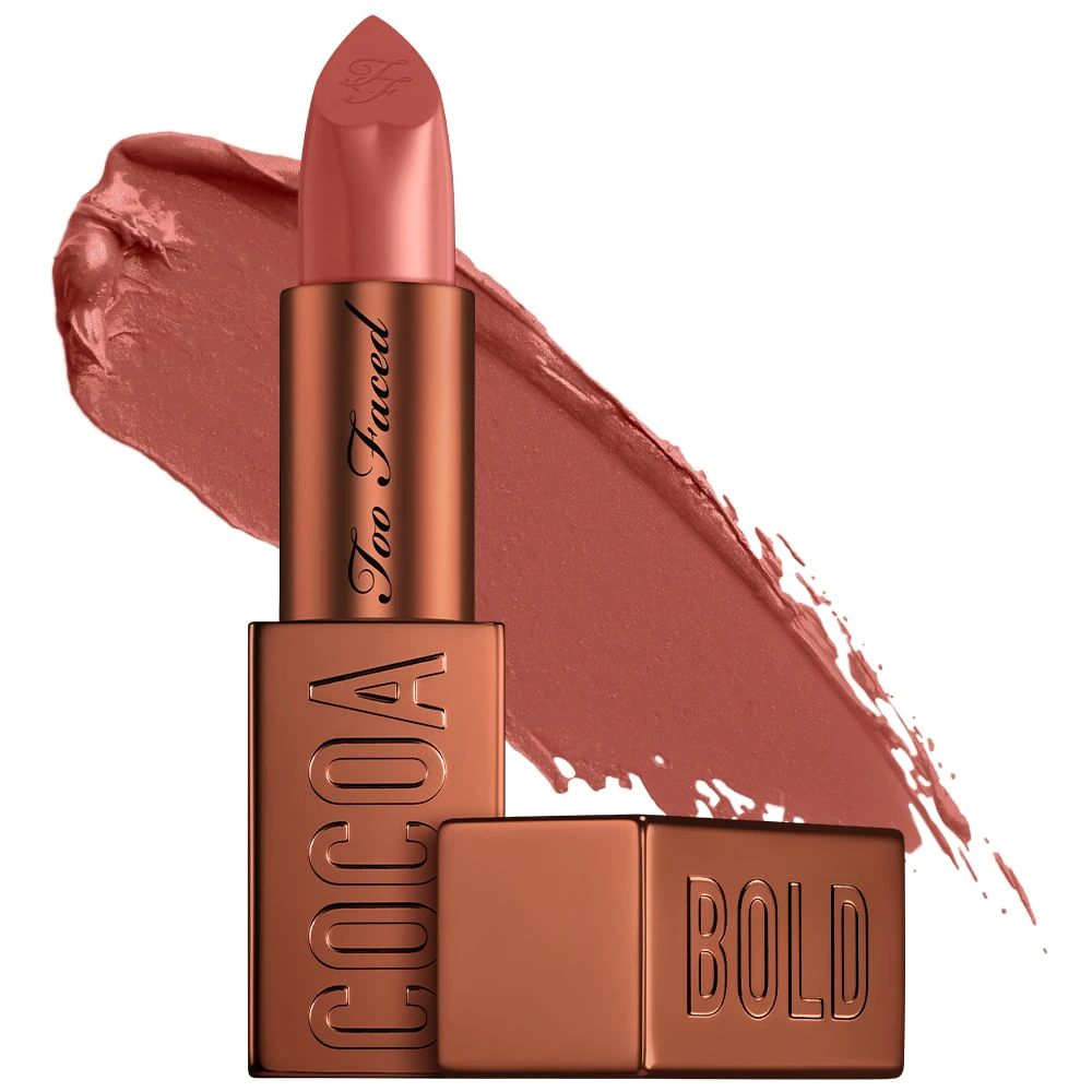 Cocoa Bold Em-Power Cream Lipstick | Limited Edition | Too Faced US
