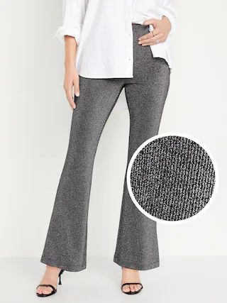 High-Waisted Pull-On Flare Pants for Women | Old Navy (US)