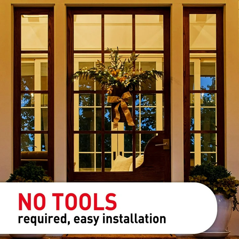 Command Outdoor Clear Window Hooks, Medium, 2 Wall Hooks, 4 Strips/Pack | Walmart (US)