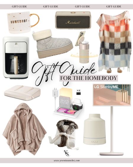 gift guide, for the homebody, for her, for him, gifts, blanket, diffuser, portable tv, Amazon finds, coffee maker, mug, uggs, Walmart finds, Anthropologie, charging station, cozy, gifts for her, gifts for him

#LTKHoliday #LTKhome #LTKGiftGuide