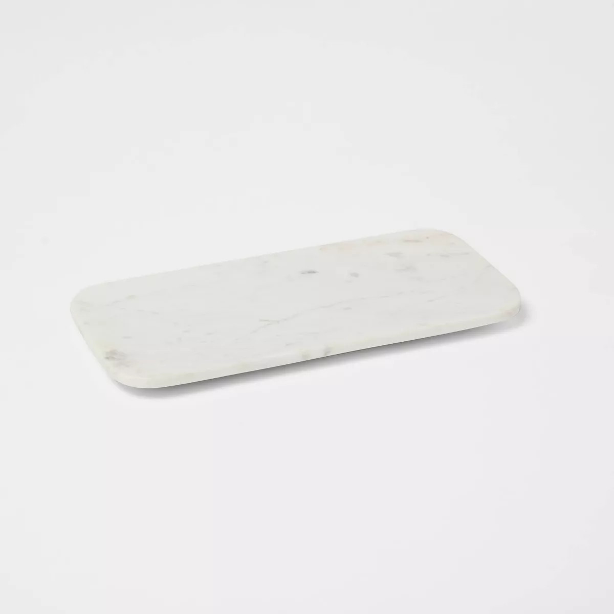 14" x 7" Marble Serving Platter White - Threshold™ | Target