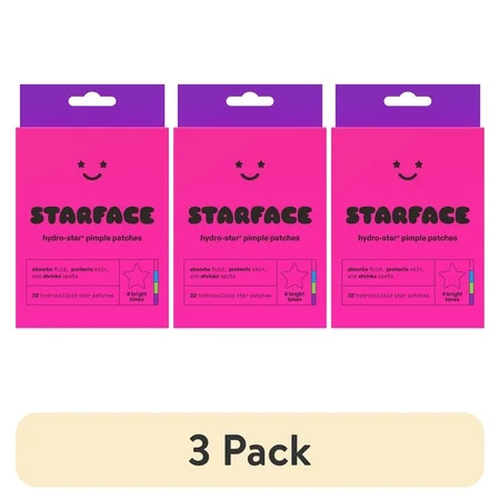 (3 pack) Starface Hydro-Star® Party Pack Pimple Patches - 32 Count | Walmart (US)