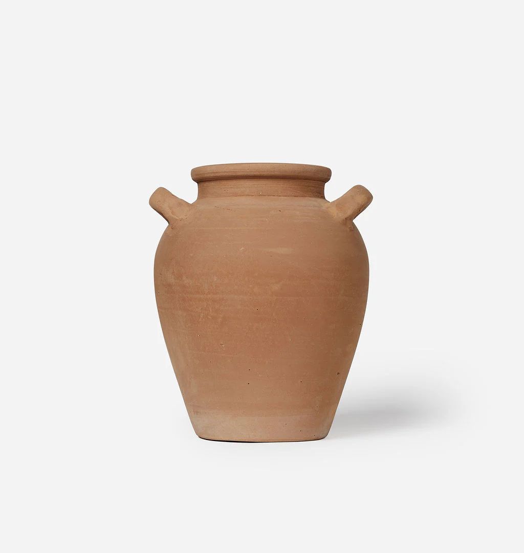 Terracotta Vase w/ Handles | Amber Interiors