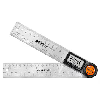 Johnson Level 7in Digital Angle Locator and Ruler | Lowe's