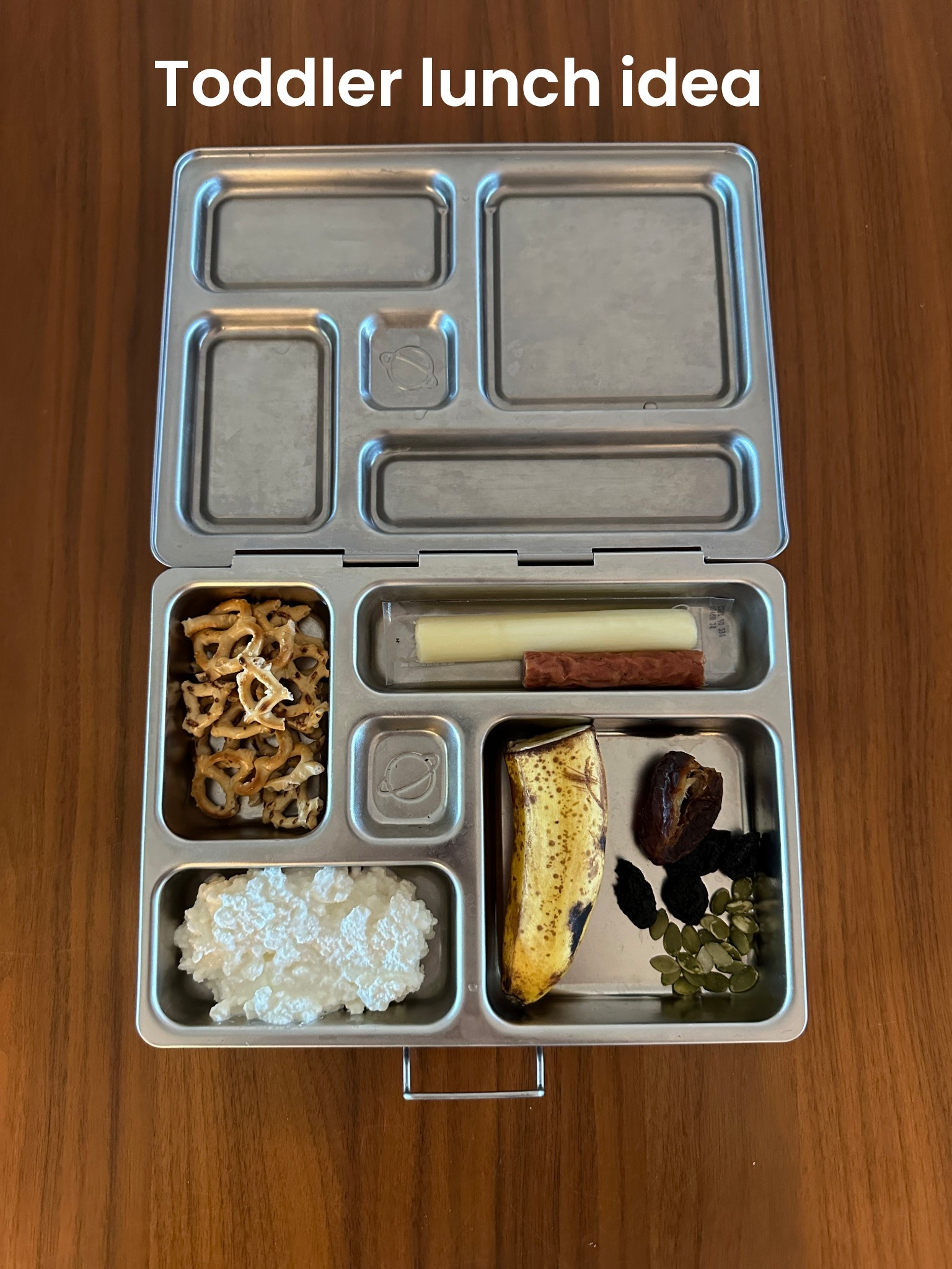 How I served my toddlers lunch for school, in a stainless steel lunch box that is nontoxic and is kept cold! 

#LTKKids #LTKFamily #LTKFindsUnder100