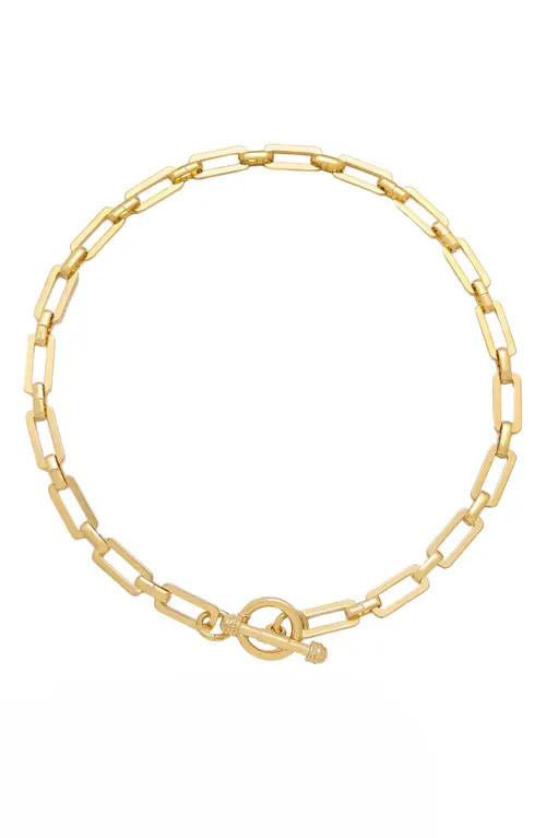 Ettika Rectangle Chain Necklace in Gold at Nordstrom | Nordstrom