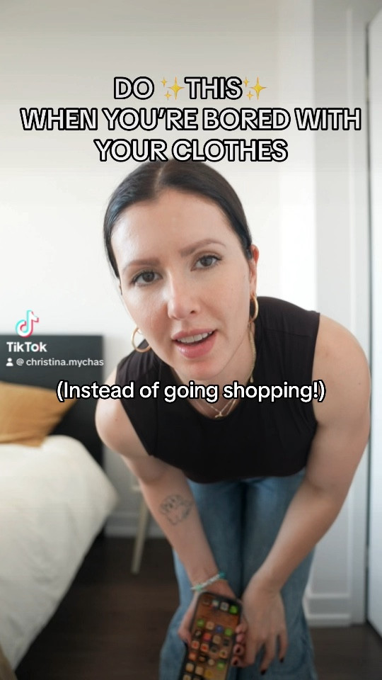 Shopping my closet to re-create minimal style outfits from Pinterest!