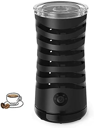 Milk Frother, 4-in-1 Electric Milk Steamer Double Wall Coffee Frother, Hot & Cold Froth Maker Mil... | Amazon (US)
