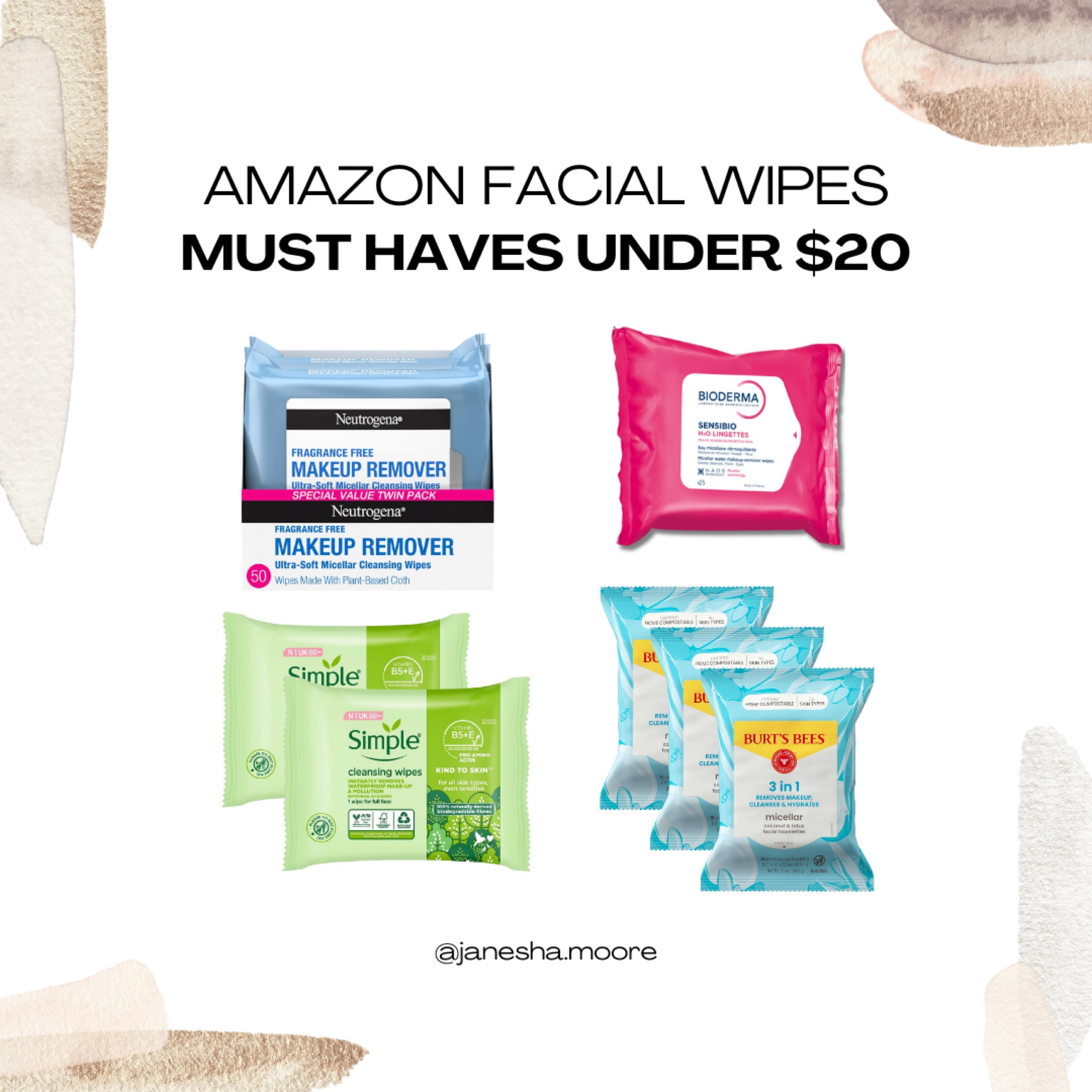 Amazon Facial Wipes Must-Haves Under $20

#LTKfindsunder50 #LTKhome