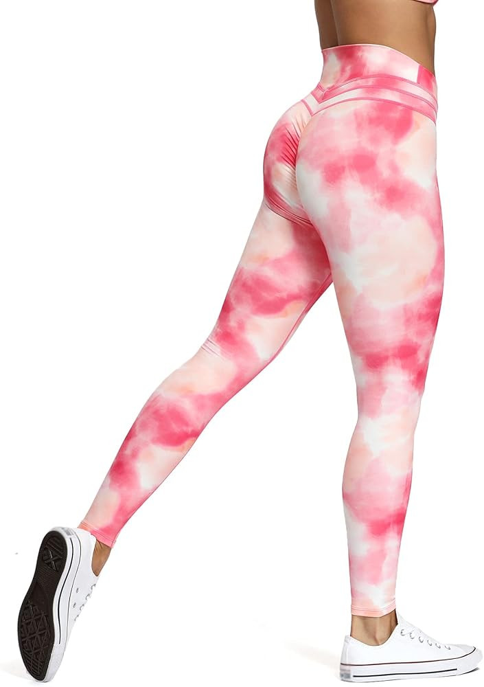 Aoxjox High Waisted Workout Leggings for Women Compression Tummy Control Trinity Buttery Soft Yog... | Amazon (US)