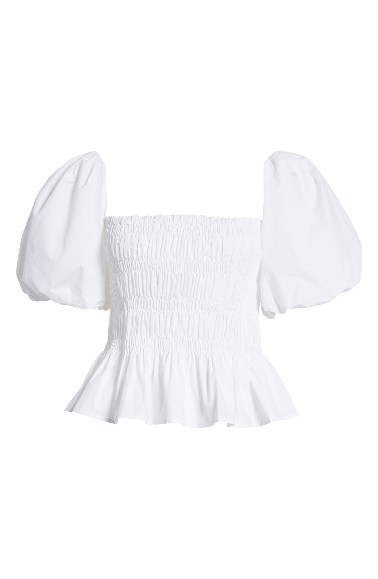 Bubble Sleeve Smocked Blouse | Nordstrom