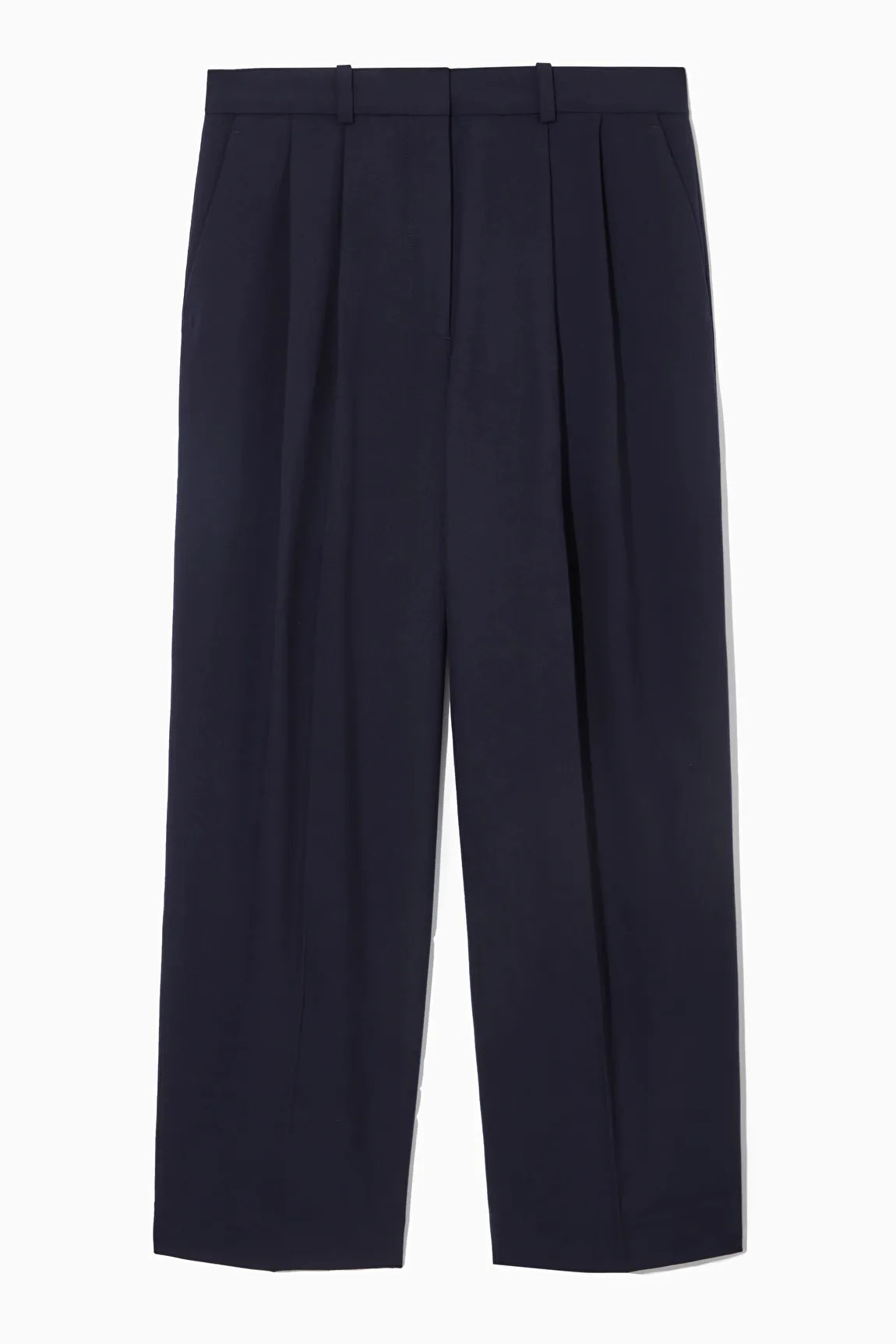 WIDE-LEG TAILORED WOOL TROUSERS | COS UK