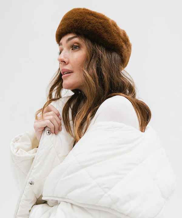 Margot Faux Fur Headband | Gigi Pip