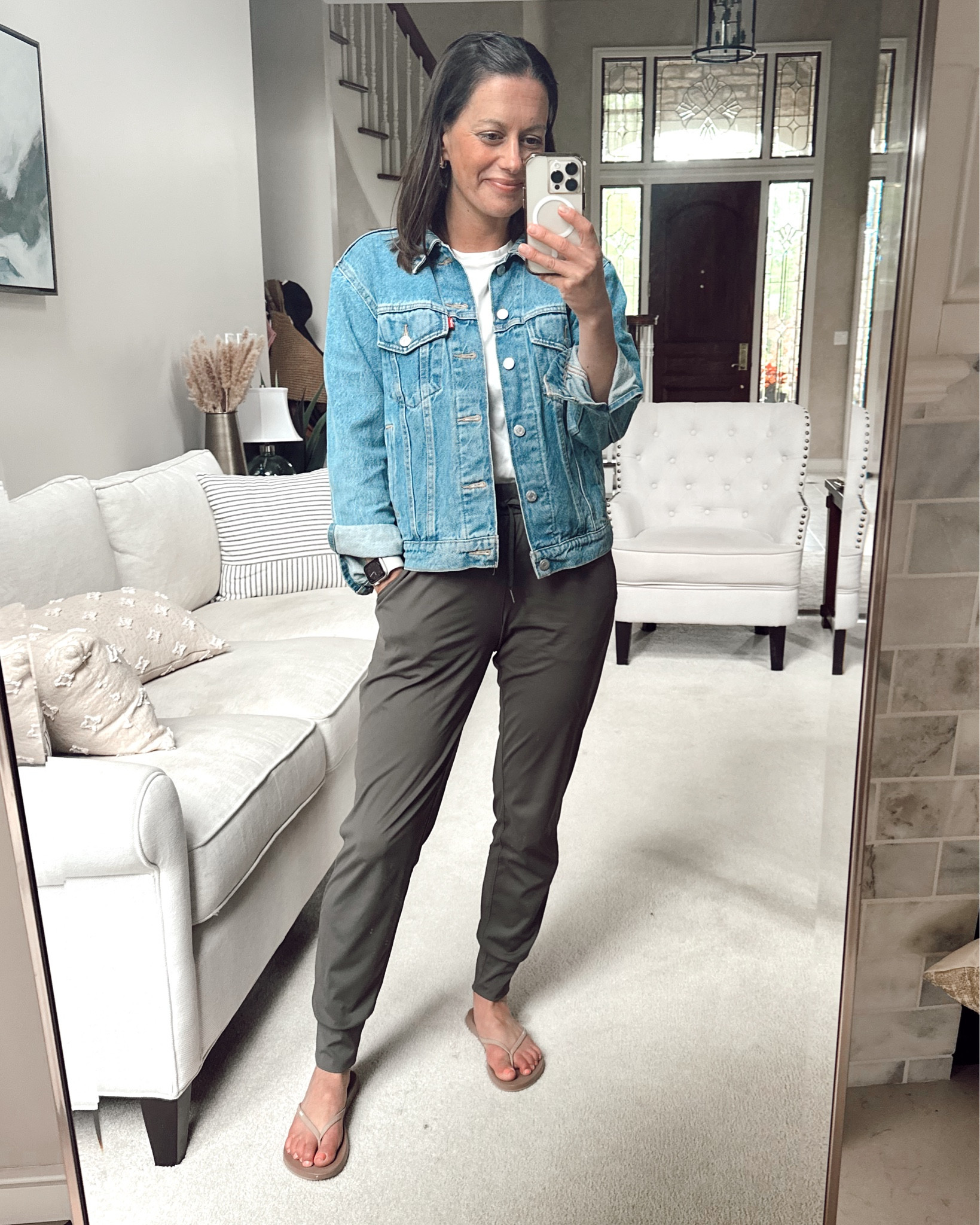 The best sports mom outfit! Amazon joggers, Amazon white tee, Amazon jean jacket!
All run true to size.



#LTKover40 #LTKfindsunder50 #LTKstyletip