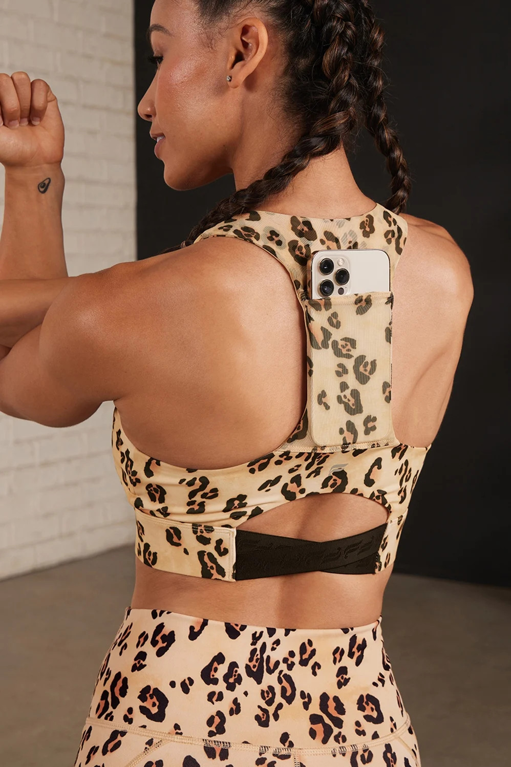 On-The-Go Midi Medium Impact Sports Bra | Fabletics - North America