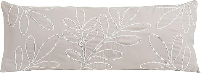 Sweet Jojo Designs Boho Botanical Leaf Body Pillow Case Cover (Pillow Not Included) - Gender Neut... | Amazon (US)