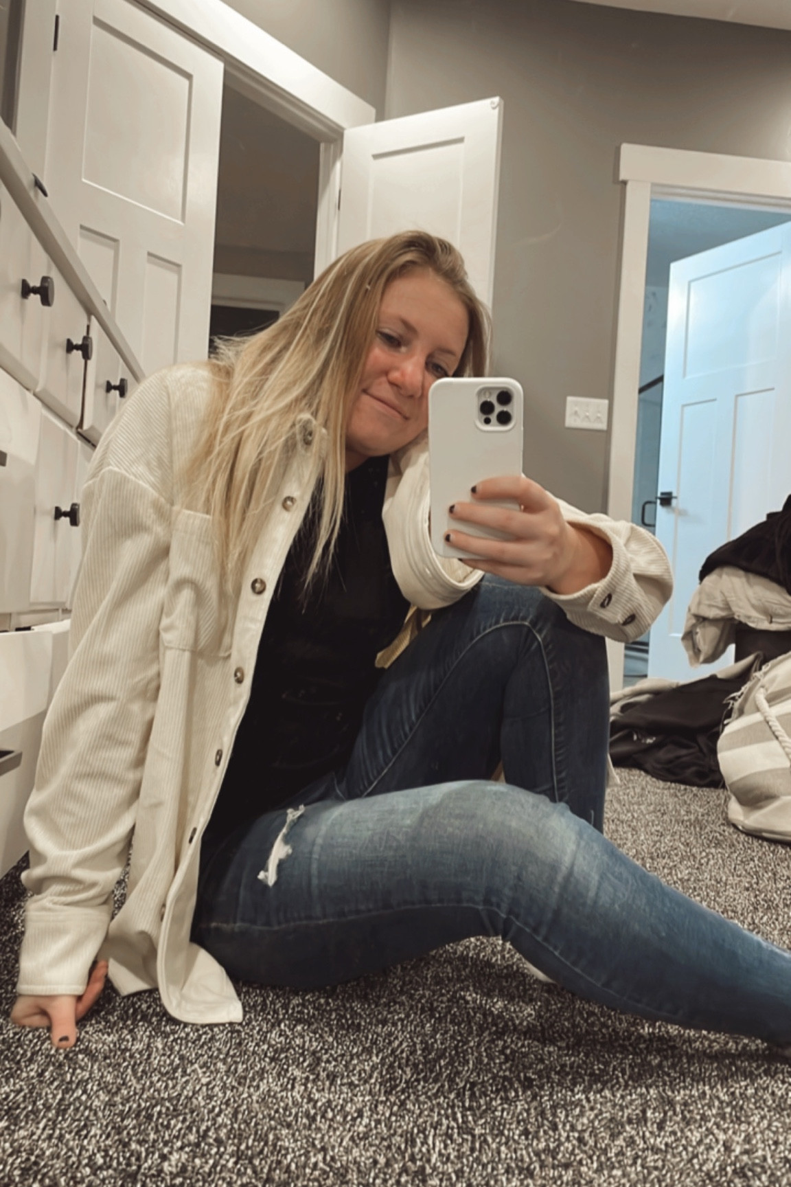 My shacket is 15% off today! Cream is out of stock in most sizes but they have a lot of cute colors. 

#LTKsalealert #LTKfit #LTKunder50