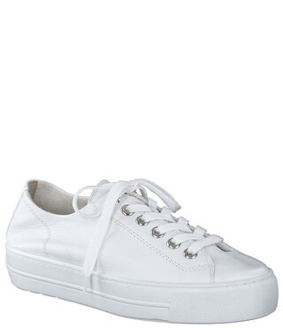 Bixby Leather Platform Lace-Up Sneakers | Dillard's