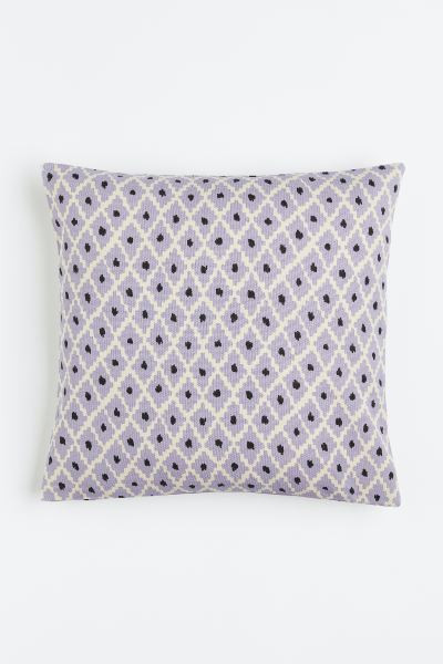 Patterned Cotton Cushion Cover | H&M (US + CA)