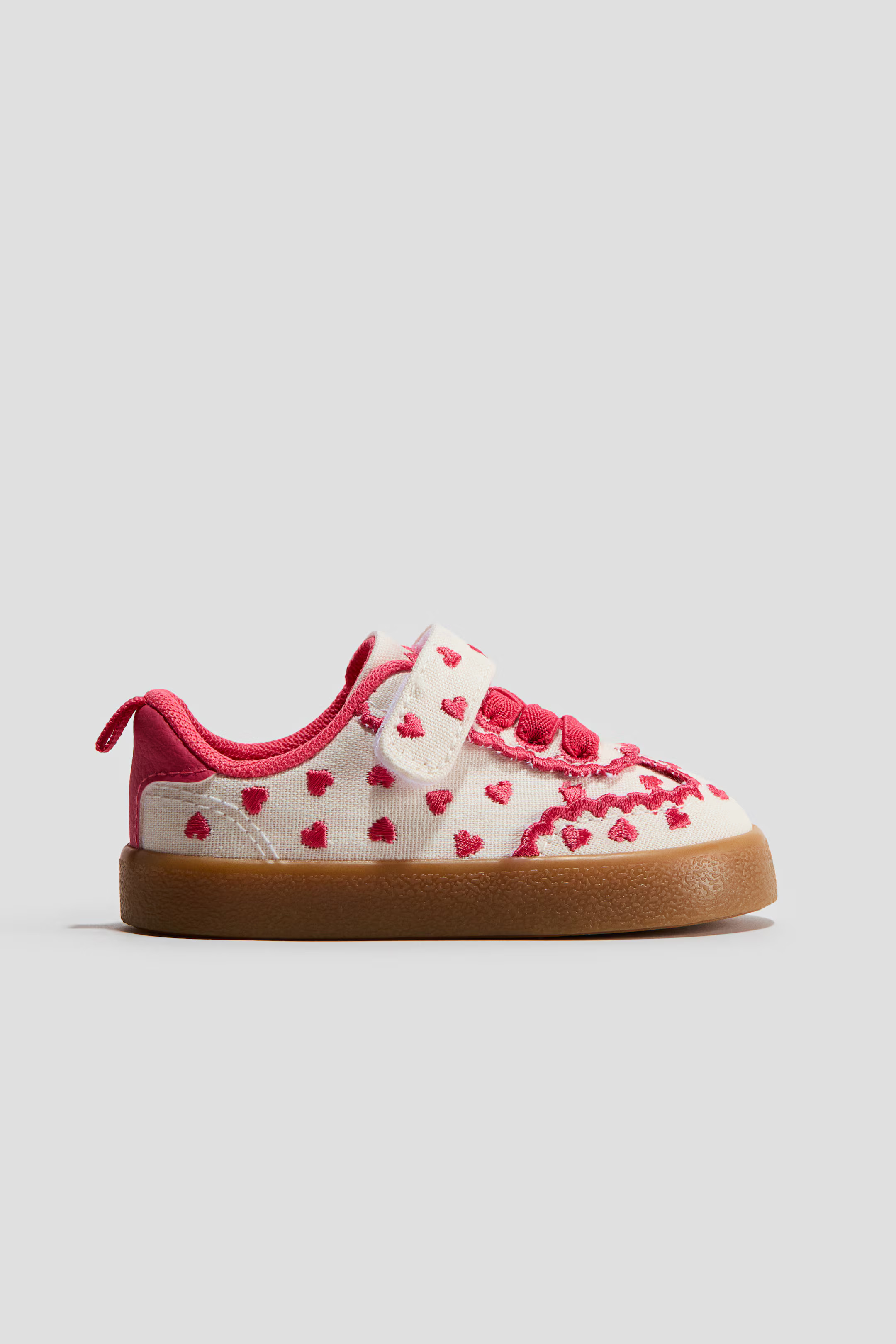 Embroidered-Detail Sneakers | H&M (US + CA)