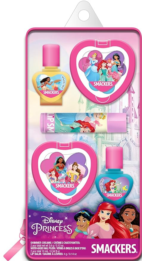 Lip Smacker Disney Princess Pouch Makeup Set And Bag For Girls | Amazon (US)