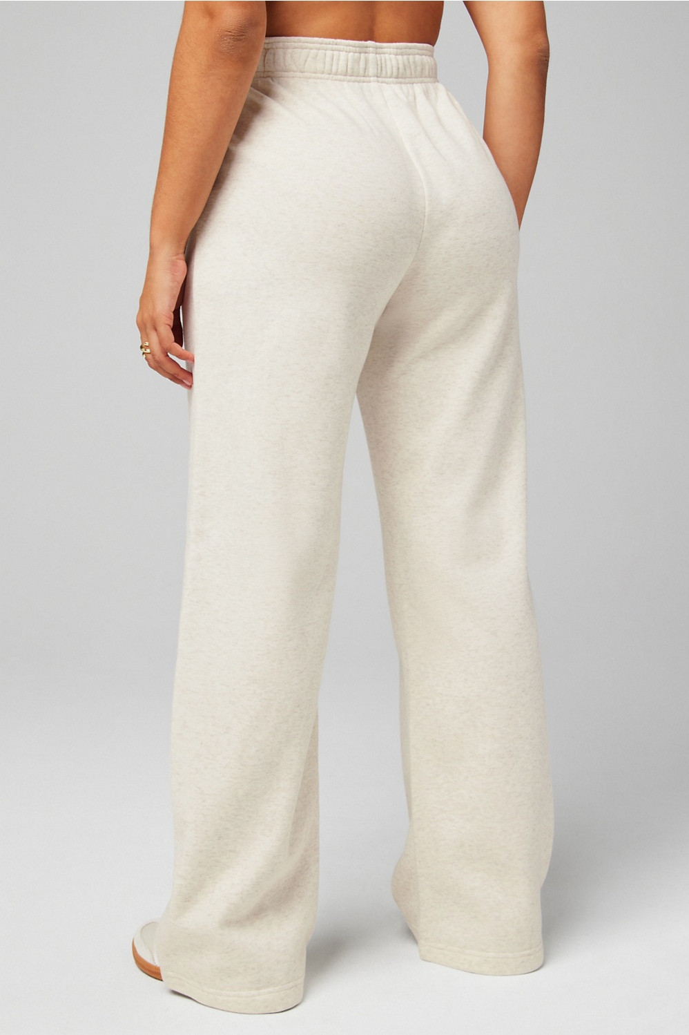 Cozy Fleece Wide Leg Sweatpant | Fabletics - North America
